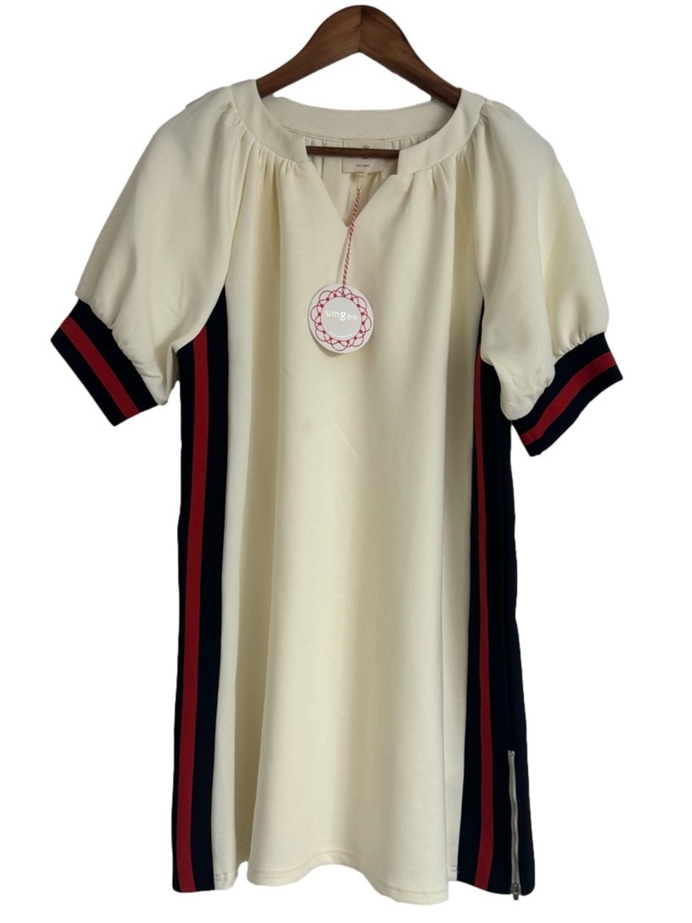 NWT Umgee "Carrie" Luxe Knit Dress in Cream Size Medium